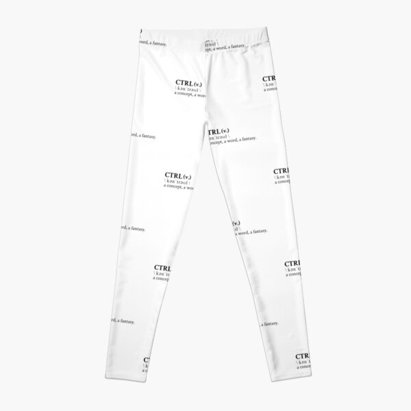 CTRL concept word fantasy by SZA Leggings RB0903 product Offical SZA Merch