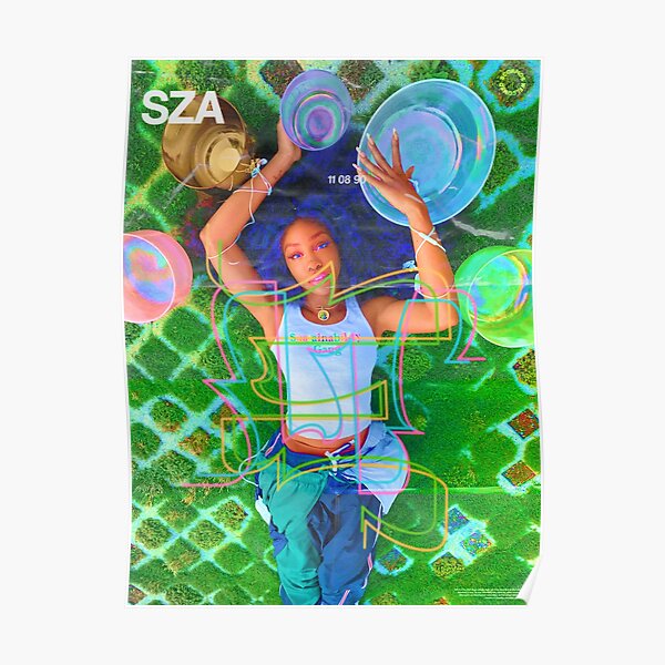 SZA SATURATED POSTER Poster RB0903 product Offical SZA Merch