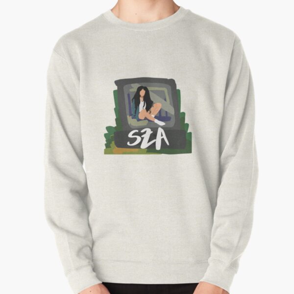 Sza Control Sticker Pullover Sweatshirt RB0903 product Offical SZA Merch