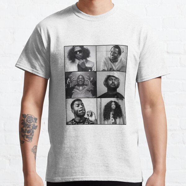 TDE - Kendrick, Ab-soul, Q, Jay Rock, Isaiah, SZA  Classic T-Shirt RB0903 product Offical SZA Merch