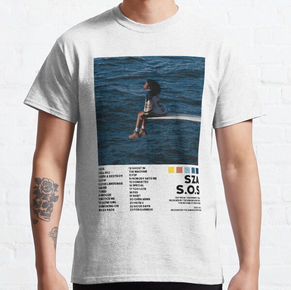 SZA Tracklist Album Cover Classic T-Shirt RB0903 product Offical SZA Merch