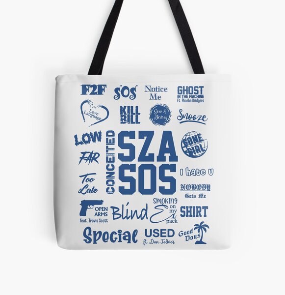SZA, SZA SOS, SZA Concert All Over Print Tote Bag RB0903 product Offical SZA Merch