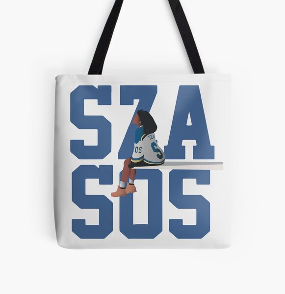 SZA Concert, SZA SOS All Over Print Tote Bag RB0903 product Offical SZA Merch