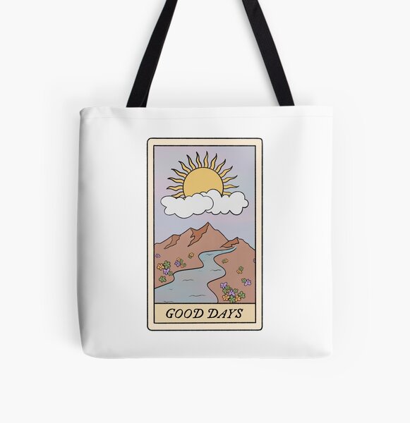 good days sza tarot card  All Over Print Tote Bag RB0903 product Offical SZA Merch