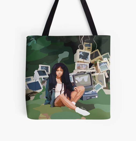 SZA - CTRL Album Cover Art All Over Print Tote Bag RB0903 product Offical SZA Merch