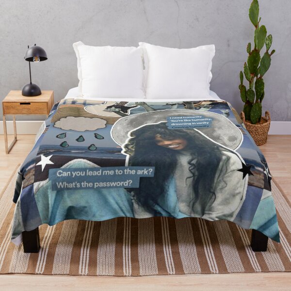 SZA Memories Collage Throw Blanket RB0903 product Offical SZA Merch