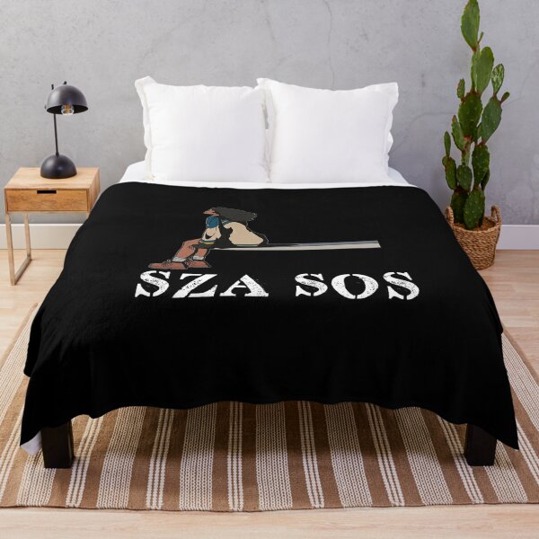 Sza Sos a Sza Sos a Sza Sos Throw Blanket RB0903 product Offical SZA Merch