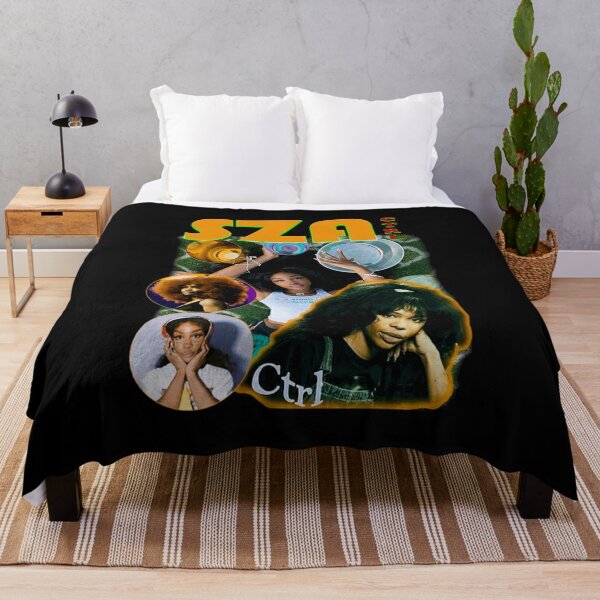 Inspired SZA Ctrl Throw Blanket RB0903 product Offical SZA Merch