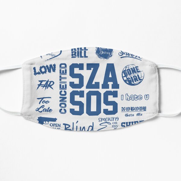 SZA, SZA SOS, SZA Concert Flat Mask RB0903 product Offical SZA Merch